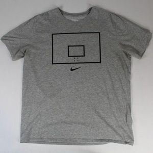 Nike Basketball T-Shirt Grey